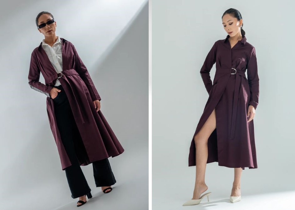 A Line’s Trench Dress